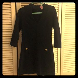 Lily Pulitzer Navy Small Shift Dress